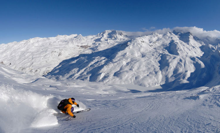 Wintersport in Les Trois Vallées