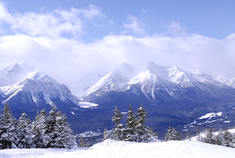 Banff National Park, wintersport Canada