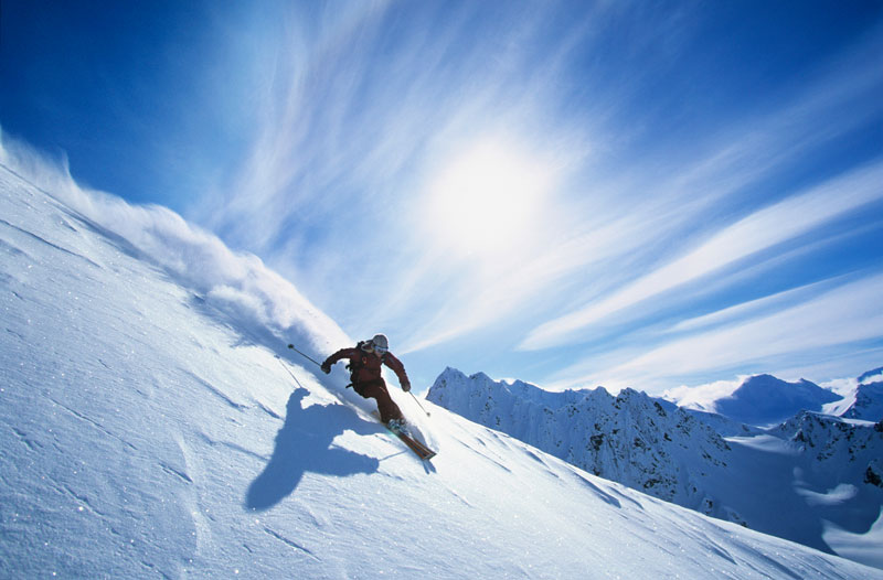 Wintersport bij Gerlos in Oostenrijk
