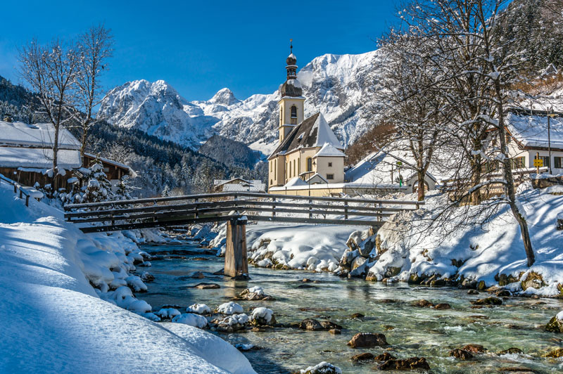 Wintersport Beierse Alpen