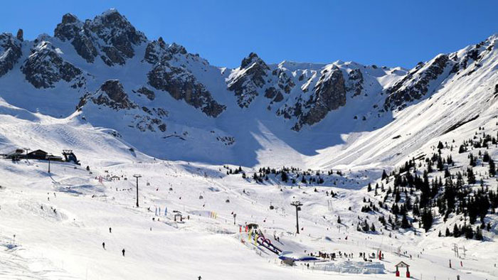 Skigebied Courchevel