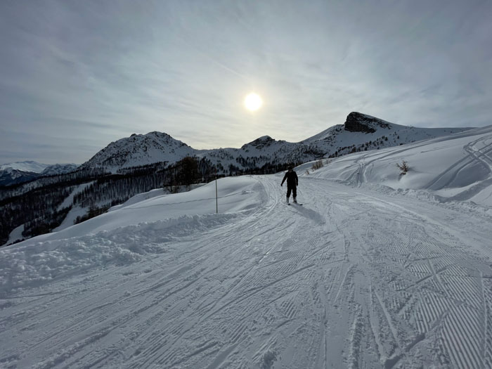 Skiën rondom Le Cristal Lodge